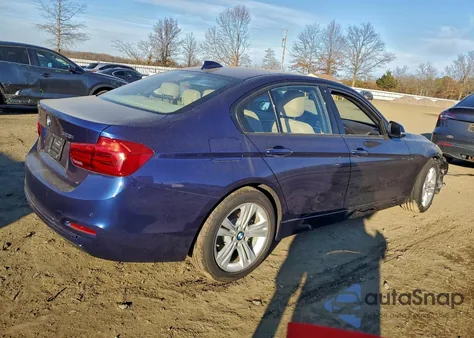 2016 BMW 328 Xi Sulev из США, поврежденный, VIN WBA8E3G51GNU38625